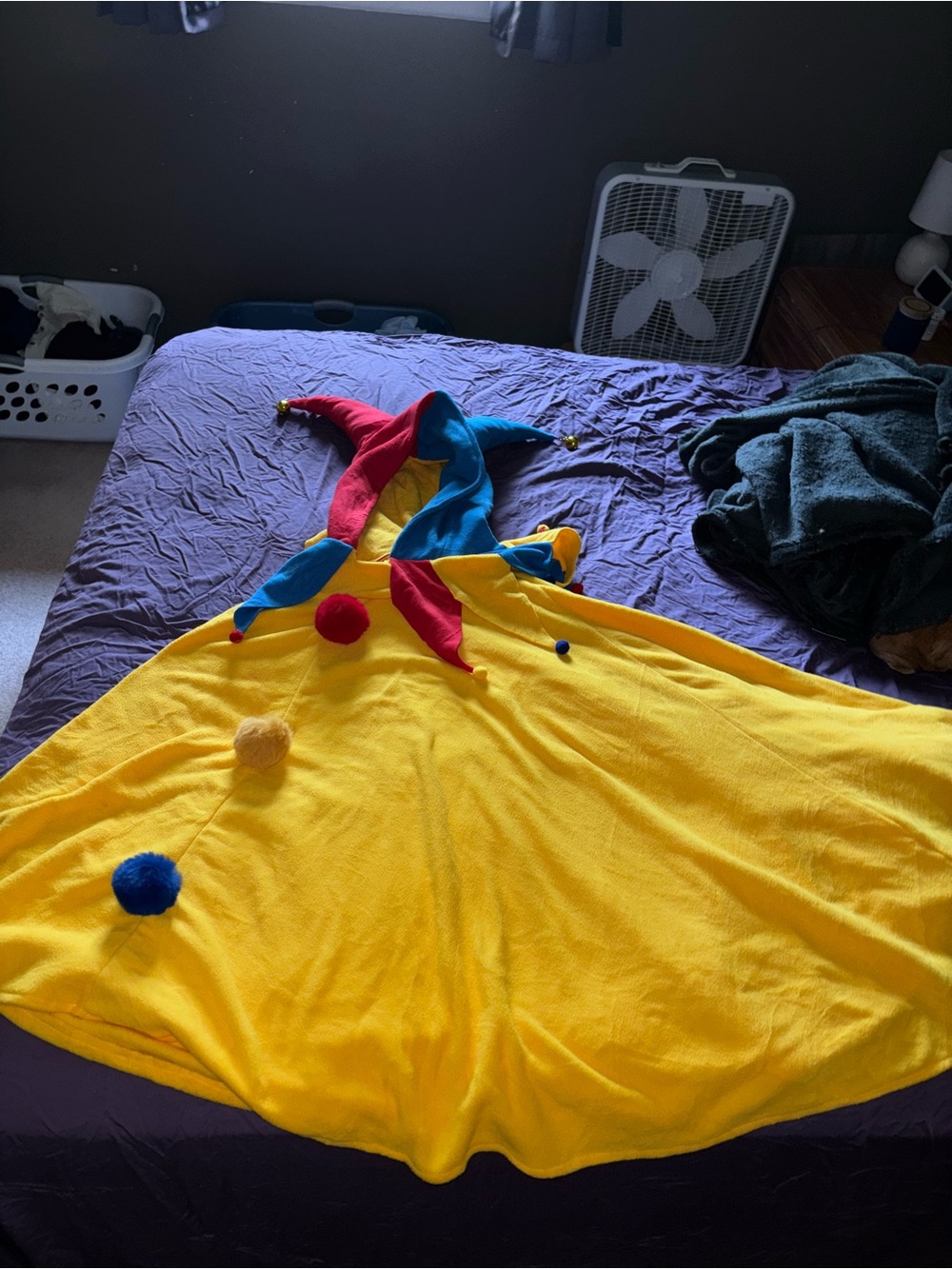 Jester clown Halloween costume